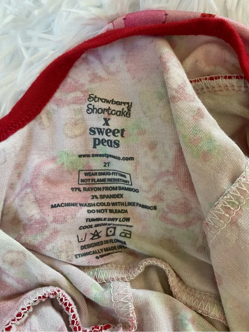 Strawberry Shortcake X Sweet Peas Twirl Dress